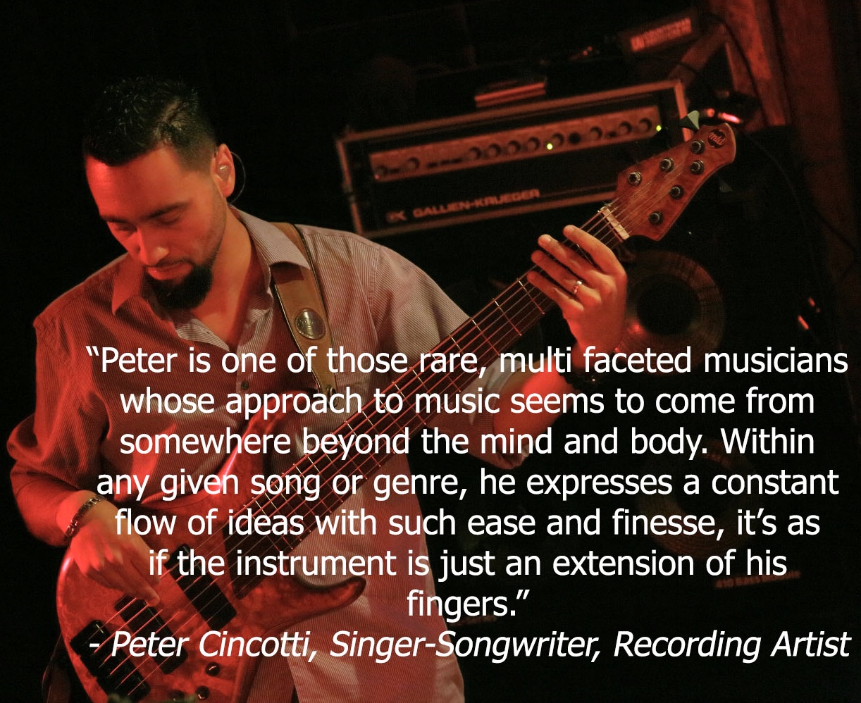 Peter Cincotti testimonial